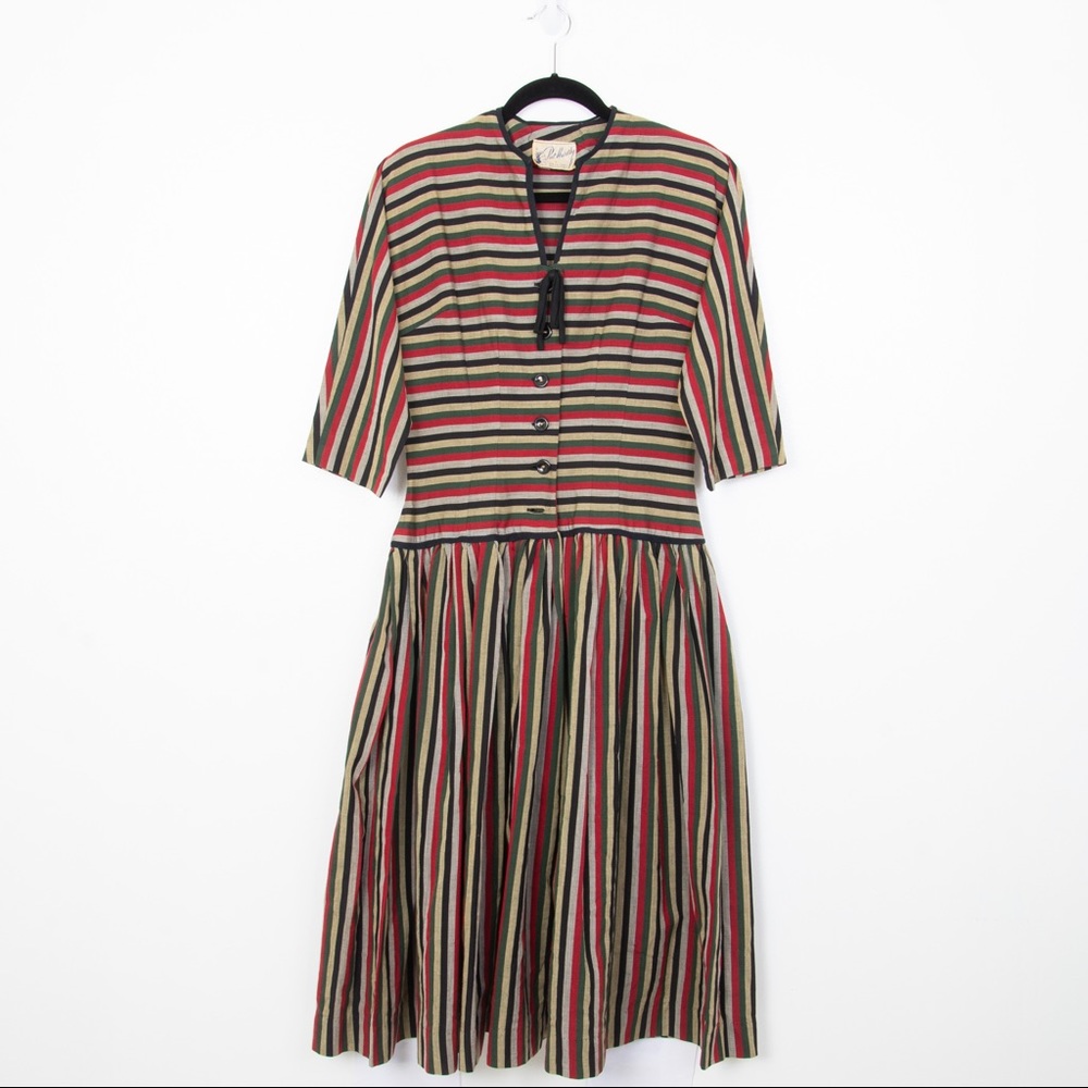 Vintage 40’s 50’s Pat Hartly Secretary Dress Please Read Full Description